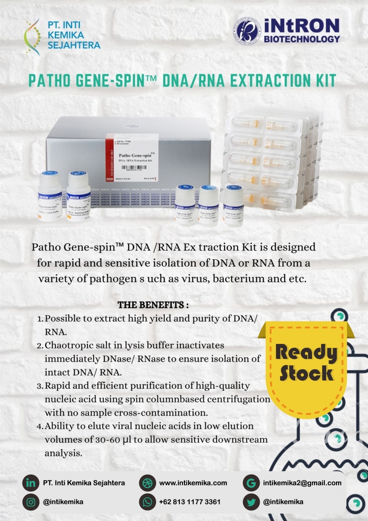 Limited Offer Patho GeneSpinTM DNA/RNA Extraction Kit